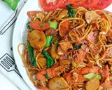 Foto langkah ke 8 dari resep Spaghetti Goreng Jawa 🍝.
