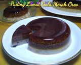 Foto langkah ke 5 dari resep Puding Lumut Gula Merah Oreo.