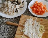 Foto del paso 1 de la receta: Espaguetis a la marinera