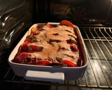 Rakott édesburgonyás, cukkinis padlizsán recept fázis 4 fotója