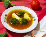 A picture of step 3 of Chhurpi Soup.