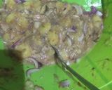 A picture of step 1 of Alelan dankali da kifi.