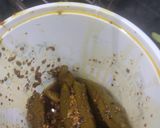 A picture of step 4 of #cook pad India##green chilli long stuffed pickle#.