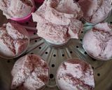 Foto langkah ke 6 dari resep Bolu Kukus Ubi Ungu.