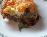 A picture of step 4 of Low Carb Breakfast Casserole.