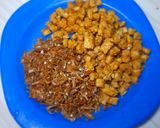 Foto langkah ke 2 dari resep Tumis Tempe Teri Jagung Wortel.