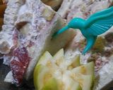 A picture of step 5 of 🍎🍀🍌🍓FRUIT SANDWICHES🍓☘🍌🍎 #ramadankitiyari.