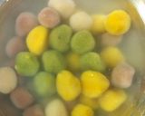 Hình bước làm 4 của món Chè mochi sake