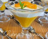 A picture of step 4 of Peach Panna Cotta:.