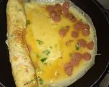 Foto langkah ke 1 dari resep Telur dadar segi tiga.