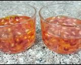 A picture of step 5 of Pomegranate jello Panna cotta dessert|| quick and easy.