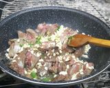Foto del paso 3 de la receta Higaditos de pollo de coral al ajo y perejil a la brasa