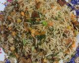 A picture of step 13 of Vegetables rice ❤️.