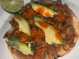 Tostadas de lentejas