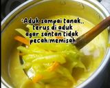 Foto langkah ke 5 dari resep SAYUR SANTAN LABU SIAM+WORTEL (Bisa untuk sayur ketupat).