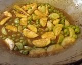 รูปขั้นตอนการทำที่ 4 ของ ไก่ผัดพริกแกง (เจ)