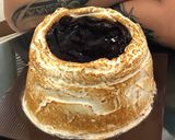 Foto langkah ke 5 dari resep Mille Crepes (Blueberry Cheesecake).