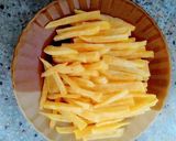 A picture of step 4 of French fries🍟.