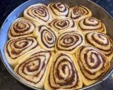 Pas rețetă Cozonac Unguresc în formă de tort😊umplut cu cremă de nucă și migdale 😋 2 fotografie