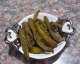 A picture of step 4 of Masala mirchi.