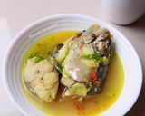 Foto langkah ke 4 dari resep Ikan tenggiri kuah kuning pedas.