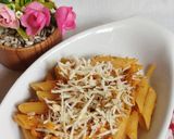 Foto langkah ke 5 dari resep Pasta Smoked Fish Arrabbiata.