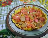 Foto langkah ke 7 dari resep Pizza Roti Tawar.