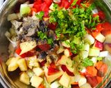 A picture of step 4 of Foxtail Salad Bowl.