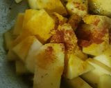 A picture of step 2 of Pumpkin veg.