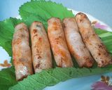 Hình bước làm 3 của món Ram tôm đất hành lá