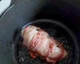 A picture of step 4 of My Bacon Wrapped Stuffed Chicken Breast with Haggis 😍.