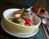 Foto langkah ke 5 dari resep Lodeh Jantung Pisang (bikin nambah terus).
