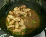 Foto langkah ke 8 dari resep Ayam Buncis Bumbu Kari Merah.