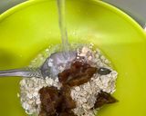 Gambar langkah 3 resipi Oat Mix dengan Kurma.