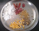 கொண்டைக்கடலை நீர்ப்பூசணி அரைத்து விட்ட சாம்பார் (Kondaikadalai poosani sambar recipe in tamil) ரெசிபி ஸ்டேப் 2 புகைப்படம்