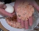 A picture of step 4 of Smoked Salmon Scotched Eggs.