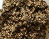 A picture of step 2 of Rakshabandhan healthy squares.