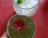 Foto langkah ke 4 dari resep Es Kelapa Agar-Agar.