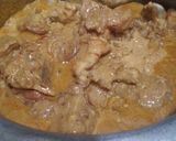 A picture of step 5 of Beef biryani.