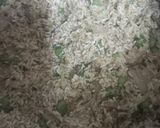 A picture of step 2 of Peas Paneer Pulao.