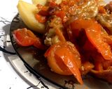 Фото кроку 12 до Хек тушкований з овочами в сковороді.