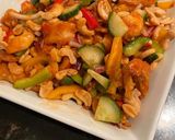Chicken and Shrimp Cashew nut Salad রেসিপির ধাপ 1 ছবি