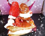 Une image de l'étape 12 de Nid de Pâques délice de choux fraises 🍓 chantilly 😋 #avril.