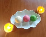 A picture of step 2 of Diwali rose flower mithai (sweet) 🪔♥️🪔.