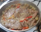 Foto del paso 6 de la receta: Hígado Encebollado con Huevo. Muy rico!