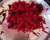 A picture of step 1 of Beetroot Raita.