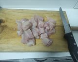 Foto del paso 3 de la receta: Pollo con almendras, airfryer 🍗🥕🥔