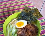 Foto langkah ke 9 dari resep Creamy Beef Ramen.