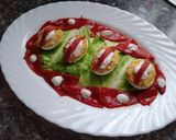 Foto del paso 3 de la receta Huevos rellenos de atún y lactonesa de anacardos