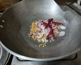 A picture of step 1 of Kaara Chutney.